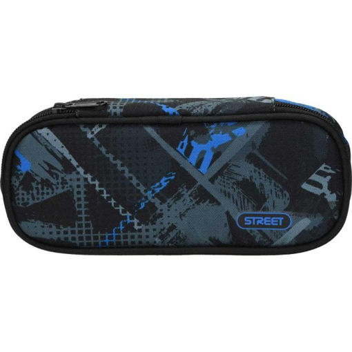 Picture of STREET OVEL PENCIL CASE BLACK